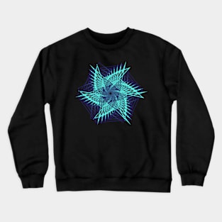 abstract windmill Crewneck Sweatshirt